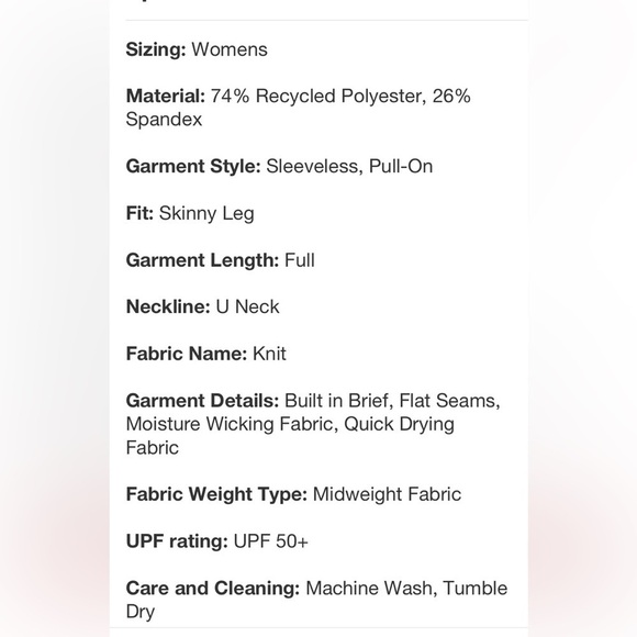 Women's Rib Full Length Bodysuit - All In Motion™ Pink new - Picture 8 of 8